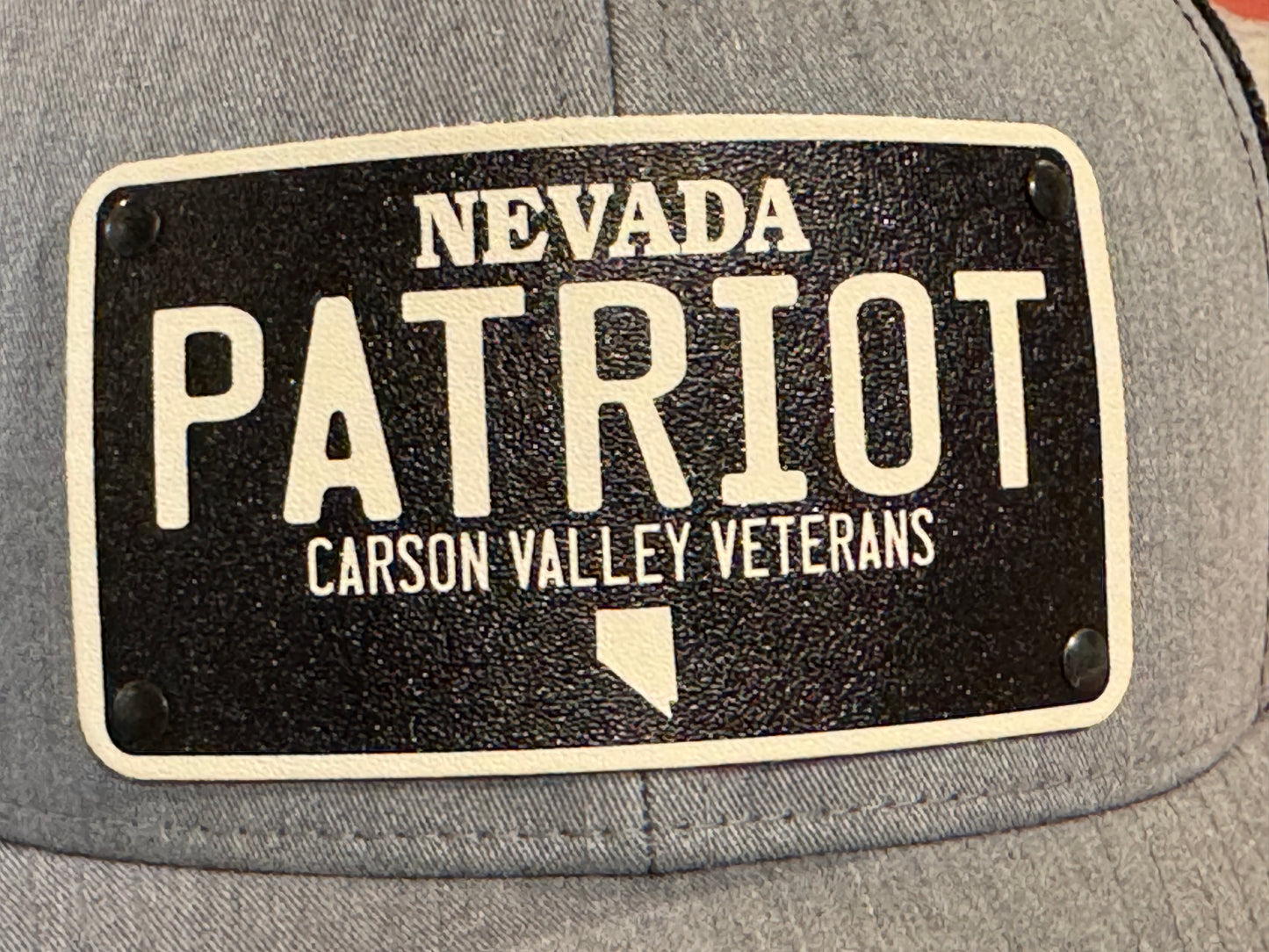 Carson Valley Veterans - USMC Theme & Nevada Patriot Trucker Style Hats