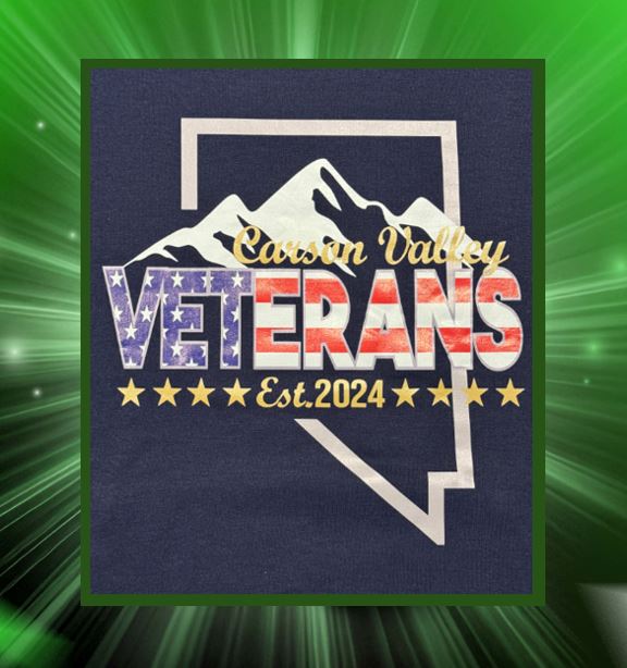 Zip-Up Hooded Sweatshirt - Carson Valley Veterans (CVV) - Logo