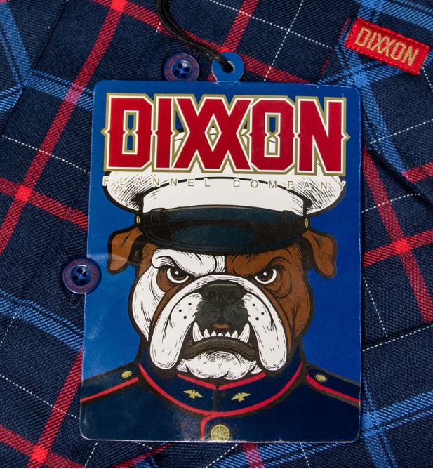 'Blood Stripe' Dixxon Flannel Shirt