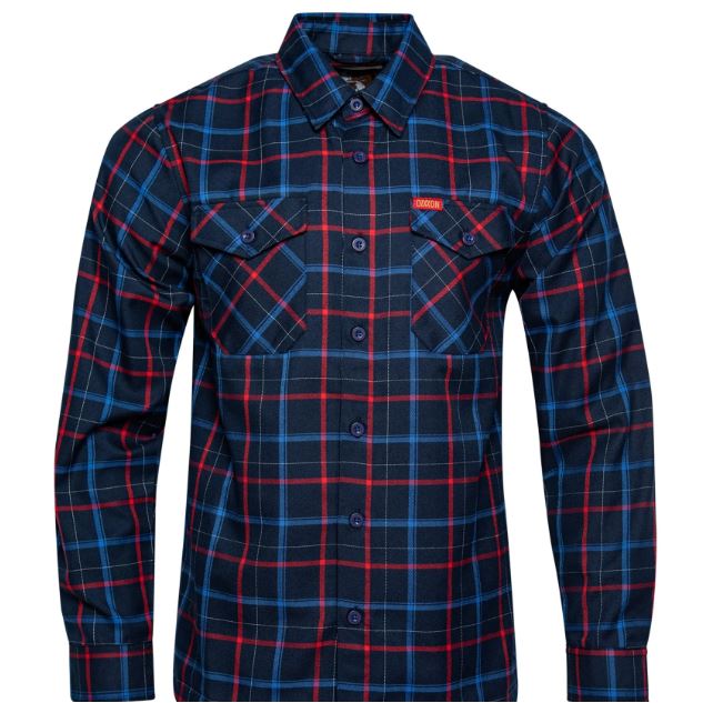 'Blood Stripe' Dixxon Flannel Shirt