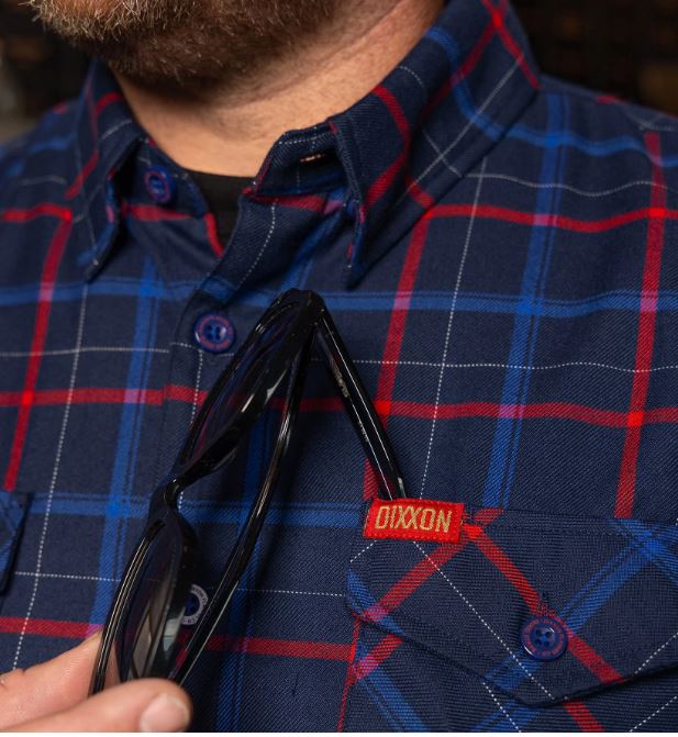 'Blood Stripe' Dixxon Flannel Shirt