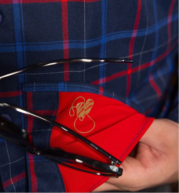 'Blood Stripe' Dixxon Flannel Shirt