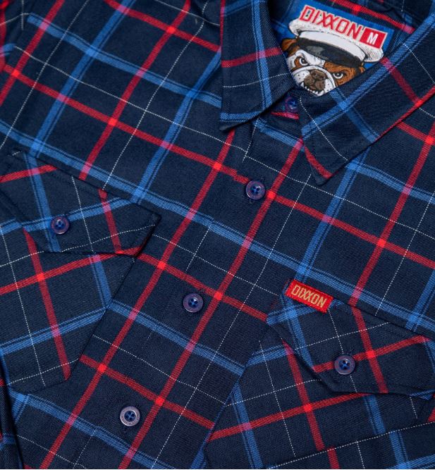 'Blood Stripe' Dixxon Flannel Shirt