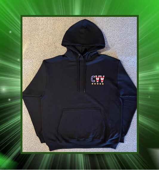 Hooded Sweatshirt - Carson Valley Veterans (CVV) - Logo